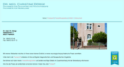 Desktop Screenshot of dr-doerge.de